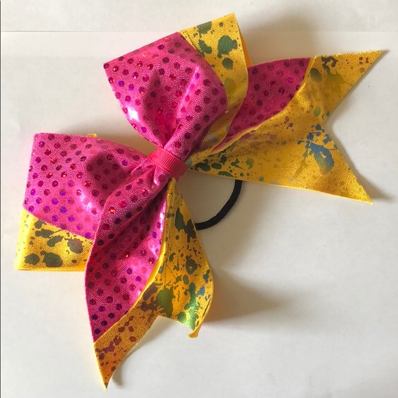 🎀 Bow - Pink/Gold - Picture 1 of 3